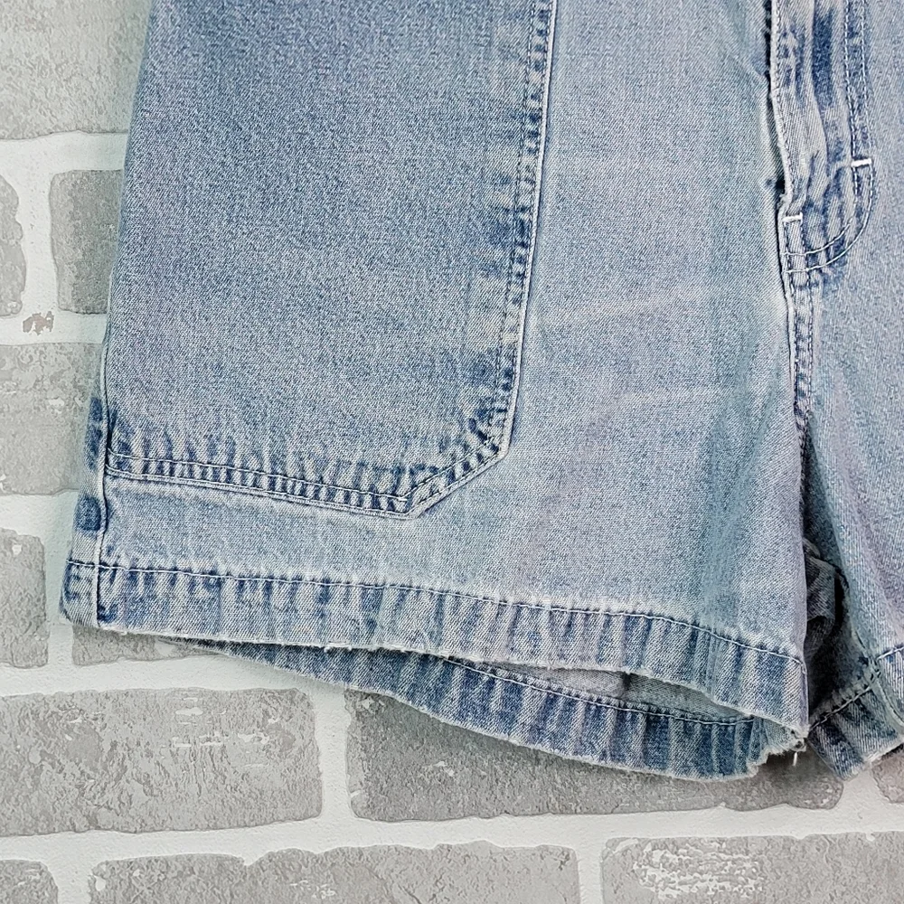 Gitano Jeans Wear Vintage 80's 90's Mom Jean Short With Cart Holder Pocket